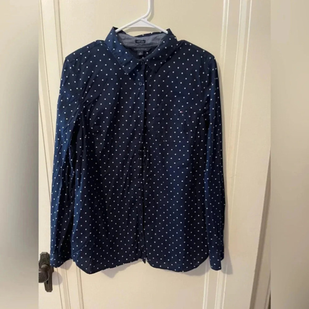 Tommy Hilfiger classic long sleeve shirt Large - Picture 1 of 5